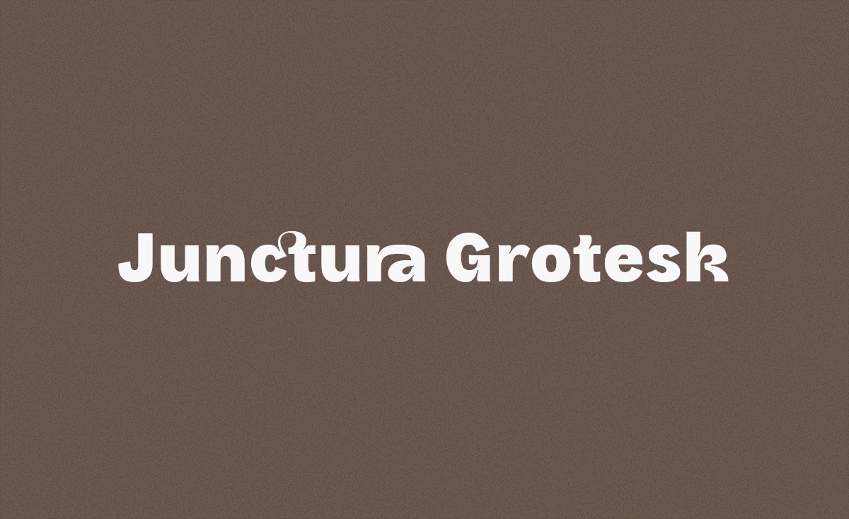 Animation Junctura Grotesk